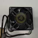 DEWENWILS 120V AC Fan, Waterproof Exhaust Fan 120mm, 18W 2850RPM 90CFM, DIY Cooling Fan for Refrigerator, Computer Case, Compressor Engine, Generator, UL Listed