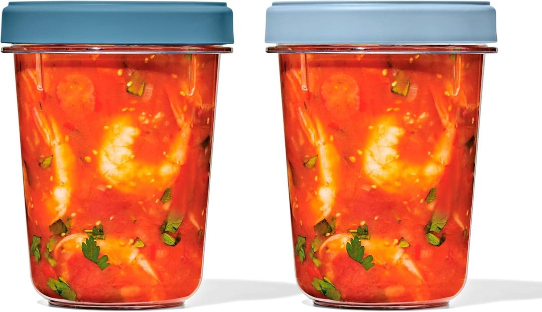 OXO Good Grips Twist & Stack Container  32 oz  2 Pack