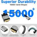 HDMI to VGA Adapter, Uni-Directional HDMI Female (Source) to VGA Male (Screen) Converter Connector, HDMI Computer to VGA Monitor Adapter for Monitor, PC, Raspberry Pi, Desktop, Projector, Roku, Xbox