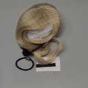 Flufymooz Clip in Bangs,12 Inch French Bang Fringe with Temples Hairpieces for Women Daily Wear-Cool Blonde