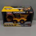 11" Dump Truck Toy, 1: 18 Scale, Inertia-Powered Dump Truck, with Realistic Lights, Rumbling Action, Anti-Slip Tires, Sturdy Plastic  Toy Truck Indoor & Outdoor Sandbox Vehicle for Kids Ages 3+