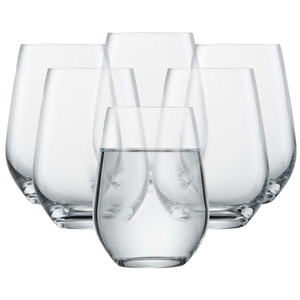 SCHOTT ZWIESEL Forté Universal Tumbler (Set of 6), Versatile Drinking Glasses, Dishwasher-Safe Tritan Crystal Glasses, Made in Germany (19 Ounce)