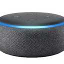 Amazon Echo Dot 3rd Generation Smart Alexa Speaker Charcoal + Power Supply