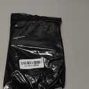 Urban August Child-Proof Refrigerator Lock for Kids & Adults - Lock for French Door Fridge and Cabinet (Regular, Black - 2 Pack)