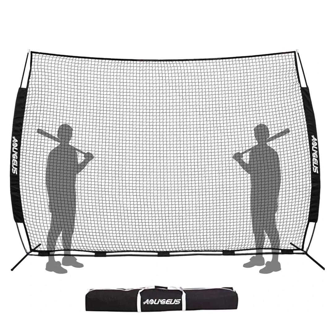 Sports Barrier Net,Sports Net,Barricade Backstop Net,Perfect for Baseball,Softball,Soccer, Basketball,Lacrosse