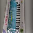 Keyboard Piano for Kids, BIGFUN 37 Keys Toddler Piano Multifunction Music Educational Instrument Toy, Electronic Kids Keyboard for 3-7 Year Old Girls and Boys (Blue)