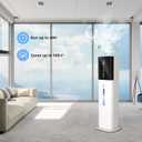 2.11Gal Ultrasonic Cool Mist Humidifier with Timer and Humidistat for Large Rooms - Home, Bedroom, Baby, Adults, Plants
