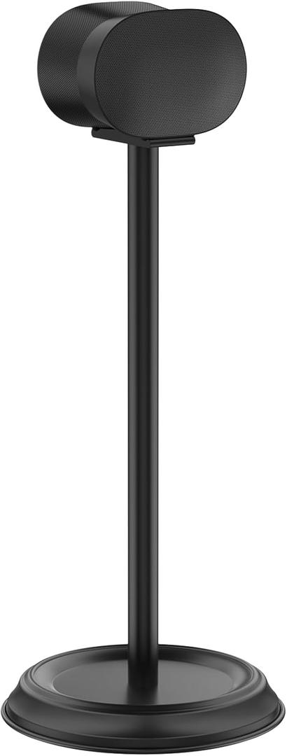 Heavy-Duty Speaker Stand for Sonos Era 300 Stand Black with Cable Management Floor Speaker Stands for Sonos Era 300 Speaker Stand for Easy and Secure Mounting (1 Pack)