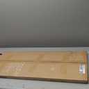 DUMOS 47x14 Full Length Mirror Over the Door, Wall Mounted Full Body Mirror, Door Hanging Metal Aluminum Alloy Frame Dressing Mirror for Bedroom, Living Room, Entryway, Black