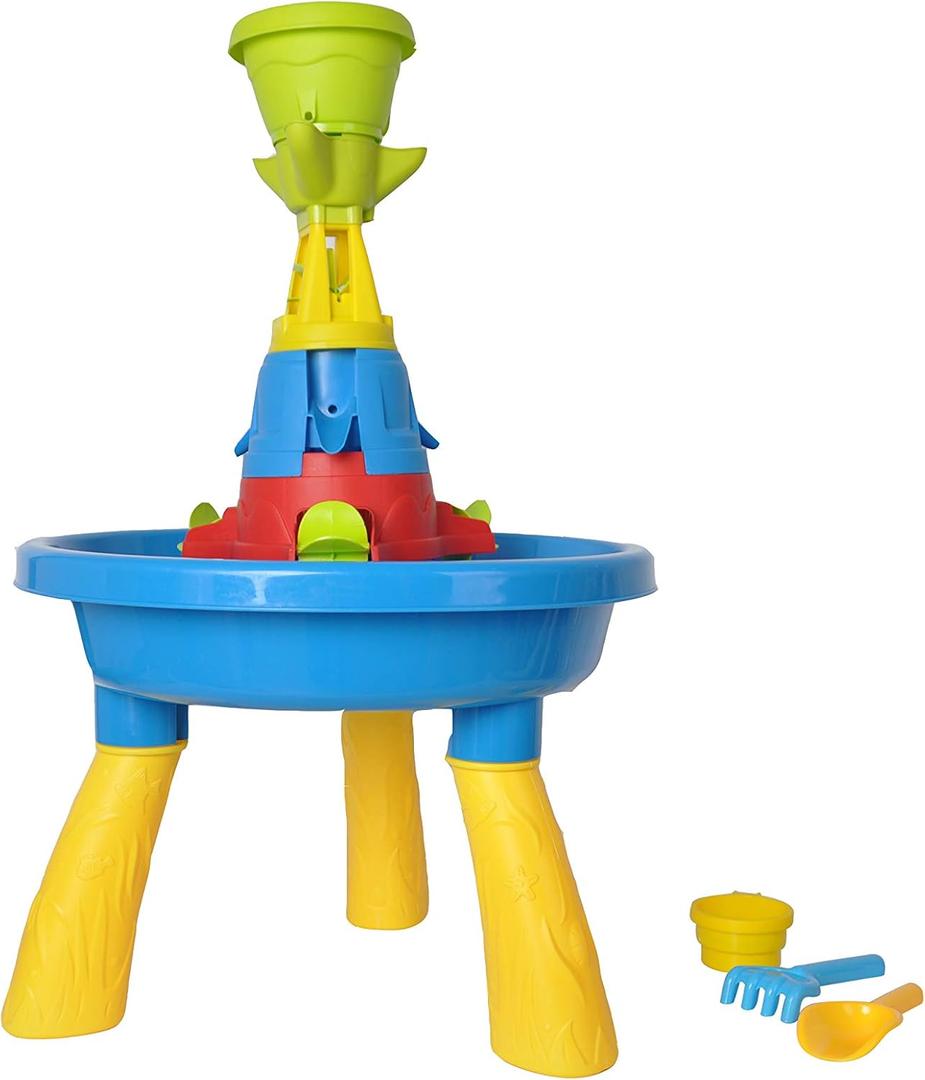 COLOR TREE Kids Sand and Water Table Toddlers Summer Play Indoor Outdoor Beach Have Fun Waterpark Kids Play Table