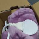 Heating Pad for Neck and Shoulders and Back, Pain Relief Electric Heating Pad Large Size 24X33 with 4 Timers, 6 Heat Levels, Auto-Off, Mothers Day & Birthday Gifts for Women Mom Wife Grandma, Purple