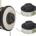 C3-2 Trimmer Head with 2 Spools Kit for Stihl FSA57 FSE52 FSA 57 FSE 52 Weed Eater Head, Replaces Auto cut C3-2, 4009-710-2106