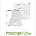 SnugNiture Galvanized Raised Garden Bed Outdoor, 2 Pcs 4x2x1ft Oval Metal Planter Box for Planting Plants Vegetables, Brown