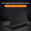 Laptop Case Set for 2025 Legion Pro 7i Gen 10 Intel 16" Scratch-Resistant & Drop-Resistant Hard Shell Frosted Transparent Protective Cover + Keyboard Cover + Screen Film Matte Black