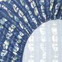 The Lakeside Collection Our Favorite Place is Together Bedding Sheet Set with Pillowcases - Queen - 4 Pieces ,Blue