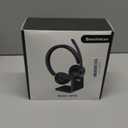 (Upgraded Version) Wireless Headset, Bluetooth Headset with Noise Cancelling Microphone, Best Headphones with Mic Mute & USB Dongle for PC/Computer/Laptop/Cell Phones/Remote Work/Call Center (Black)