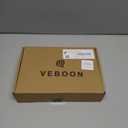 VEBOON Men's Polo Shirts Long and Short Sleeve Cotton Blend Heather Moisture Wicking Casual Collared Shirts (Brown, L)