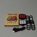 Bike Lights for Night Riding, USB Rechargeable Bike Lights Front and Back, Waterproof IP65 Bicycle Light, 4+6 Modes Bike Headlight and Tail Light Set,1.5 Hrs Fast Charging, Easy to Install