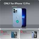 2024 New Upgrade360 Spin Titanium Magnetic Stand for iPhone 13 Pro Case [16FT Military Grade Shockproof] [Fit for MagSafe] Matte Translucent Slim Kickstand iPhone 13Pro Phone Cover 6.1'', Black