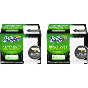 Swiffer Sweeper Heavy Duty Dry Sweeping Cloths, 40 count