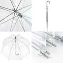 totes Adult and Kids Bubble Umbrella with Dome Canopy, Lightweight Design, Wind and Rain Protection