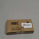 HBL' 2 Pack | Lid Support Hinges Heavy Duty Lid Stay Hinge  110 Open Angle, Free Stop, Tension Adjustable, Supports Up to 50LBS for Upper Cabinets & RV Cabinets.