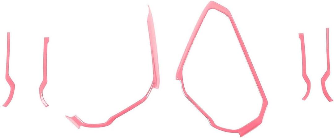 Center Console Dash Grab Handle Cover Trim Compatible with 2021-2024 Ford Bronco Interior Accessories, Pink (Not for Bronco Sport)