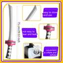 24 Pack Inflatable Ninja Swords Inflatable Sword Samurai Katana Blow Up Swords for Girls Boys Birthday Theme Ninja Party Favors