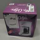 Mr. Coffee 2134286 5-Cup Mini Brew Switch Coffee Maker, White