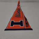 Rico Industries NCAA Classic 12" x 30" Felt Wall Dcor Pennant - Great for Home/Bed Room/Man Cave Dcor