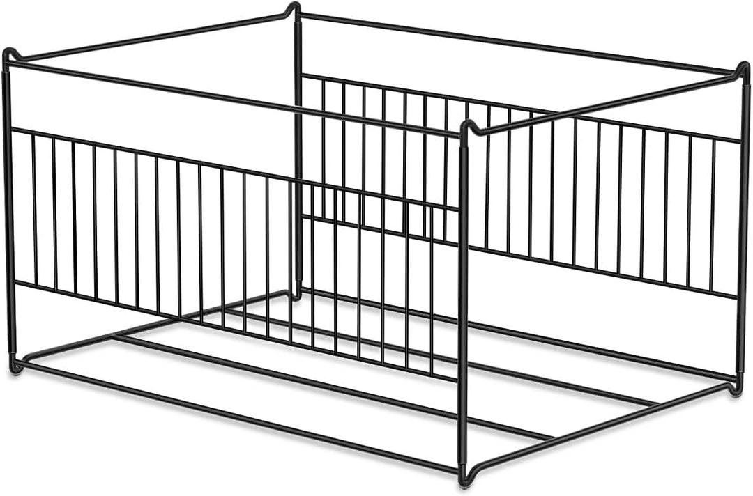 MARATI Letter/Legal Size Hanging File Folder Frame, Desk Hanging Folders Organizer Holder, Filing Cabinet Rack Insert for Drawer Height above 10.5", 15.1"x12.4"x10.5", Metal, Sturdy and Easy Assemble