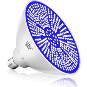 12V 36W LED Pool Bulb Ocean Blue Light, 4200lm 6500K Endless Dark Blue Color E26 Base Replacement for Incandescent Bulbs in Swimming Pool Light