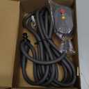 Hair Styler Power Charger Cable Replacement Compatible with Dyson Airwrap Styler Power Cord Cable Adapter Plug Accessories, 110V Curler Power Cord Cable Line Set, Hair Styler Power Cord Charger Cable (Black Kit)