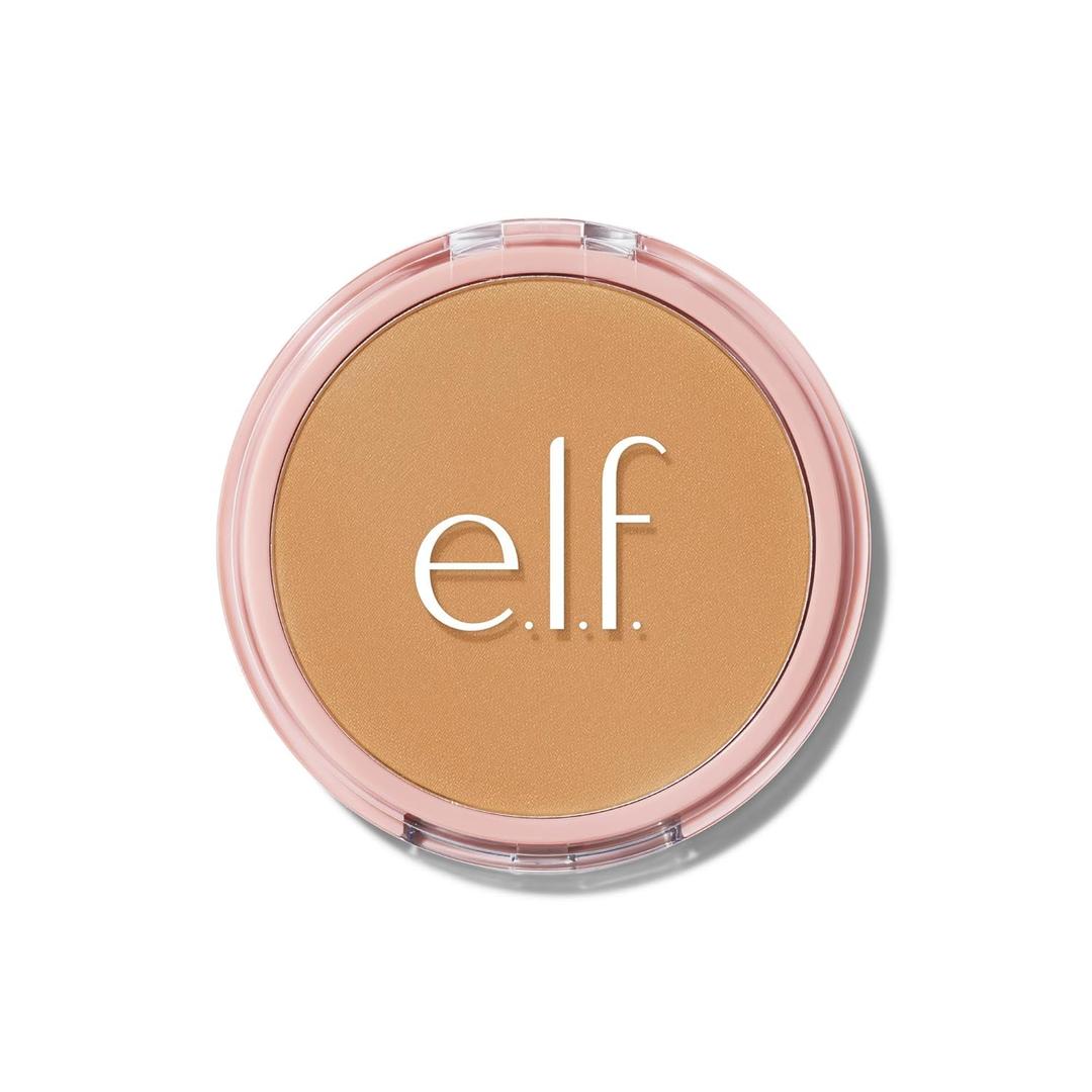 e.l.f. Halo Glow Powder Filter, Ultrafine Finishing Powder, Smooths The Look of Pores & Fine Lines, Creates A SoftFocus Glow, Vegan & CrueltyFree, Tan Neutral Warm