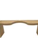 Bamboo Over The Sink Shelf - 1 Shelf, Minimalist Style, Countertop Shelf, Ideal for Kitchen & Bathroom