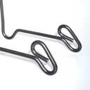Artliving 2 Pack Display Stand Easel Iron Bowl Stands for Display Large Deep Bowls, Platters and Deep Dishes