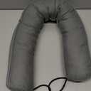 hyha 36 Inch Door Draft Stopper, Blocks Hot Cold Air with Removable Washable Cover, Gaps Up to 3 Inch, All-Season Noise and Wind Seal, Under Draft Stopper for Bottom of Door Window, Grey