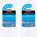 CC200 Pool Filter Compatible with Pentair Clean and Clear 200, CC200, PAP200,Unicel C-9419, Ultral-C5, PP-C5, Filbur FC-0688, R173217,Aladdin 29902, Baleen AK-8005, 200 sq.ft Cartridge (White-2 Pack)