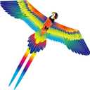 Parrot Kite for Kids & Adults, Outdoor Kite, Perfect for Beginners, Easy to use, Ideal for Beaches, Backyards, Grassy Areas