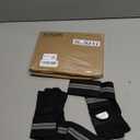 SIMARI Breathable Workout Gloves for Men Women, Padded Weight Lifting Gloves with Wrist Wraps Support, Full Palm Protection, Grip for Gym Training, Fitness, Weightlifting, Exercise Fingerless Black (Small, 1a-Ashy Black)