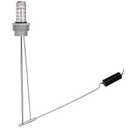 Oil Tank Gauge Fuel Oil Tank Level Gauge,Float Level Measure Compatible with Scully Signal Corp's Scul-Tel & for Intelli-Tank (Vertical) Depth from 42" to 44" Diameter,1-1/2" and 2" Male NPT Thread