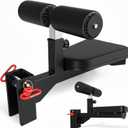 LAT Pulldown Seat Attachment, Upgrade Double-Hole Design for 5/8" & 1"