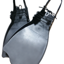 Caddis Buckle Style Float Tube Fins NBFF, Color: Black, Gender: Unisex, Age Group: Adults, Apparel Application: Backpacking, w/ Free Shipping