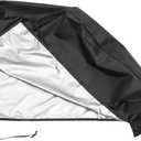 Trailer Hitch Cover 34X24X16 Inch Travel Trailer Tongue Jack Protector Waterproof Dustproof Rv Tow Hitch Cover for Car Caravan