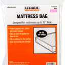 U-Haul Standard Queen Mattress Bag  Moving & Storage Cover for Mattress or Box Spring  92" x 60" x 10"