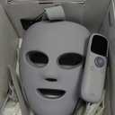 Shark CryoGlow LED Face Mask with Under-Eye Cooling, Anti-Ageing & Blemish Repair, Red & Blue LED, Infrared Light Therapy, USB-C, Remote Control, Storage Bag, Lilac Chill, FW312PL