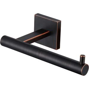 KOKOSIRI Toilet Paper Holder Oil Rubbed Bronze Toilet Roll Holder Hold Mega Rolls Kitchen Bathroom Tissue Paper Dispenser Stainless Steel, B2005ORB