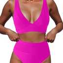 HILINKER Women's Swimsuit Pink XL