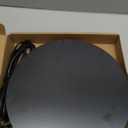 Chicken Water Heater for Winter, 110Watt Thermostat Heated Poultry Waterer Base with 9.8ft Power Cord,Suitable for Plastic/Metal Poultry Waterer(Black, 11INCH-1PACK)