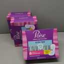 Poise Ultra Thin Incontinence Pads & Postpartum Pads for Bladder Leaks, 5 Drop Maximum Absorbency, Long Length, 108 Count, Packaging May Vary (LONG/NON-WINGED)